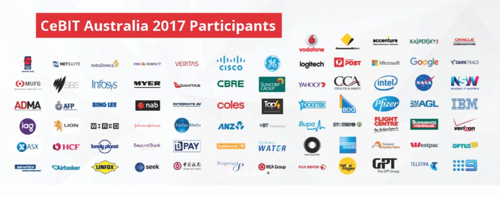 CeBIT Australia 2017 Participants