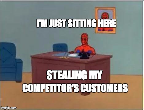 stealing competitors customers
