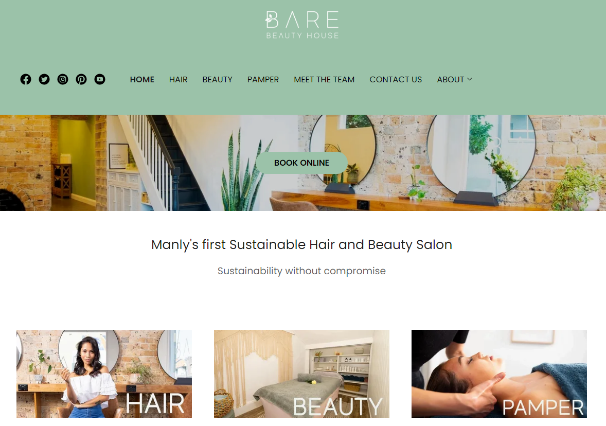 Bare beauty house - Top4 Marketing