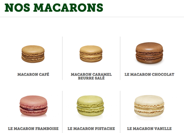 macaron-flavours