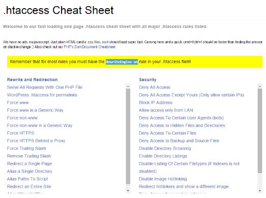 htaccess-cheat-sheet