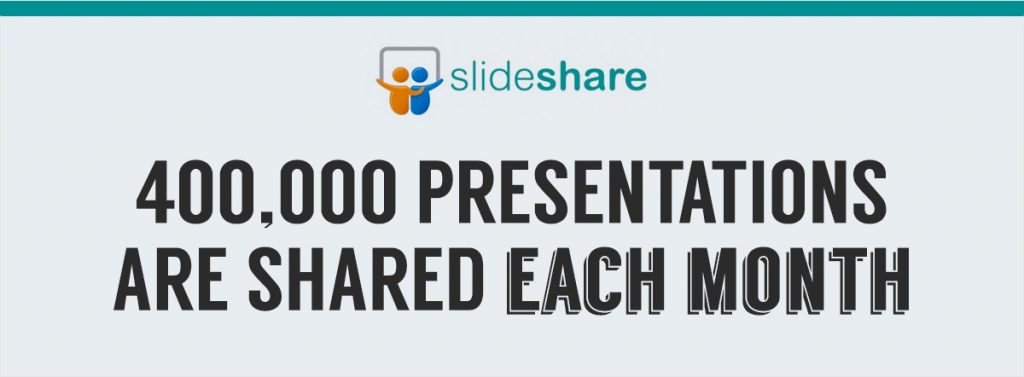 slideshare-numbers of presentation shared