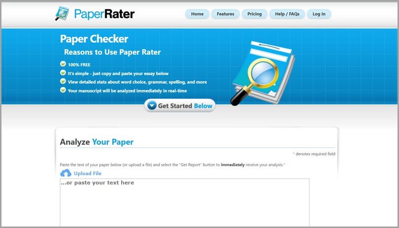 Proofreading Tools PaperRater