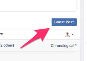 boost facebook posts