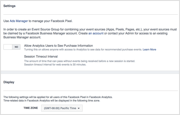 facebook-analytics-settings