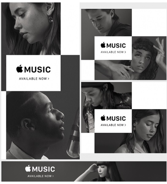 apple music banner ads