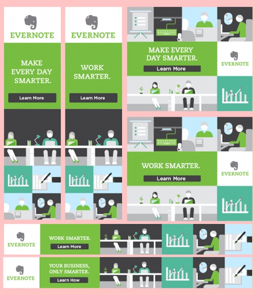 evernote banner ads