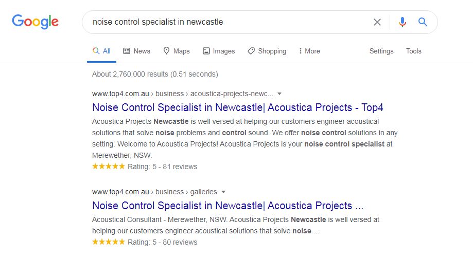 acoustica projects newcastle