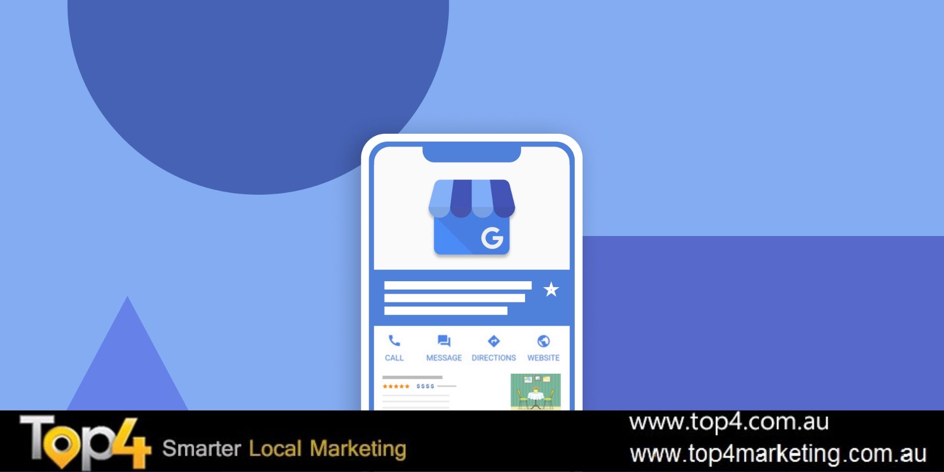 Google My Business - Top4 Marketing