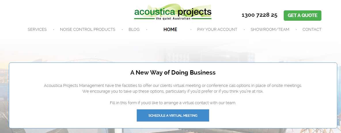 Acoustica Projects - building the new - Top4 Marketing
