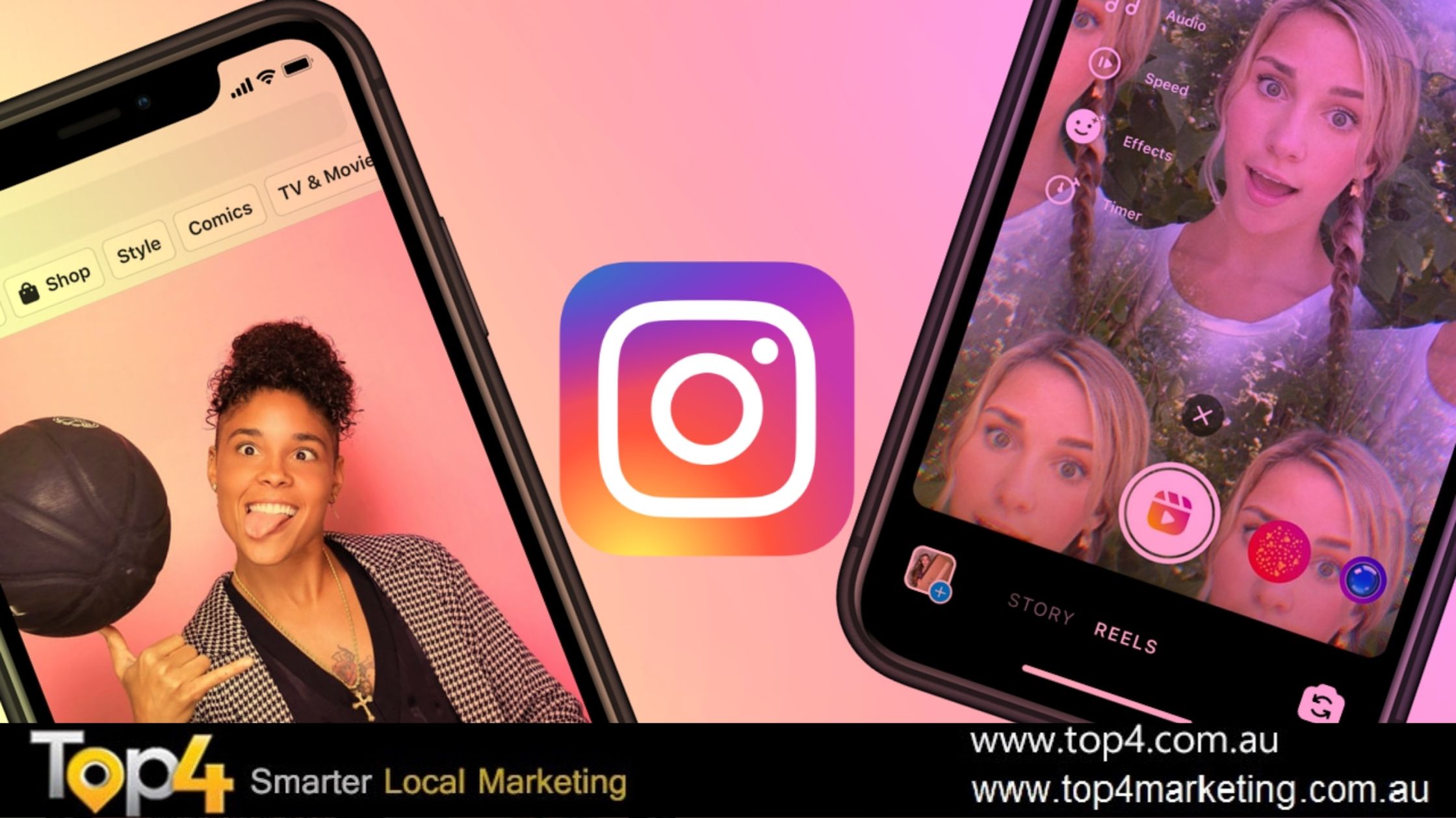 Instagram Reels - Top4 Marketing