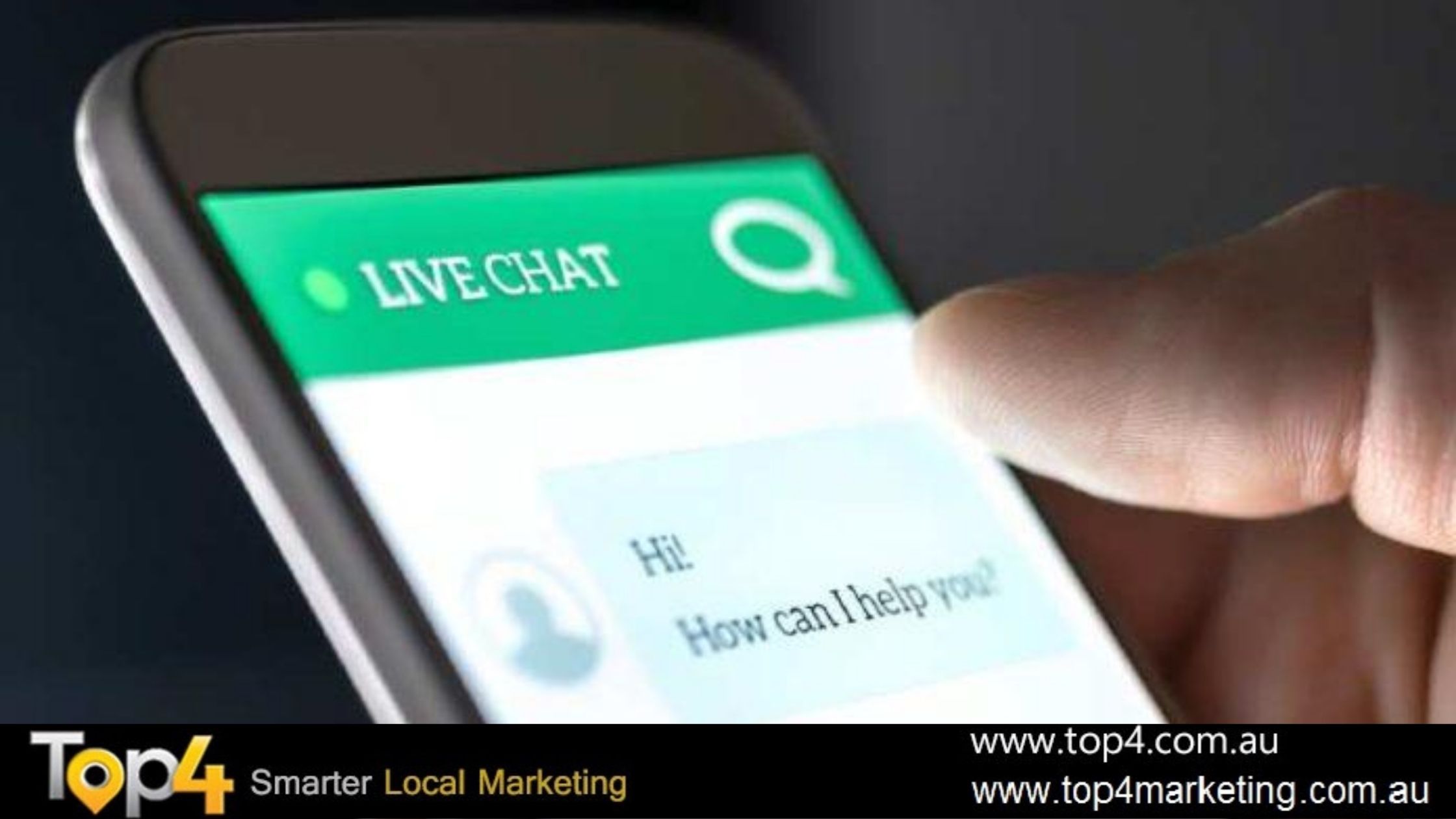 Live chat - Top4 Marketing