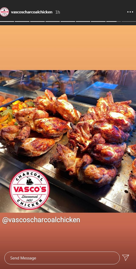 Vasco's Charcoal Chicken Social Media - Top4 Marketing