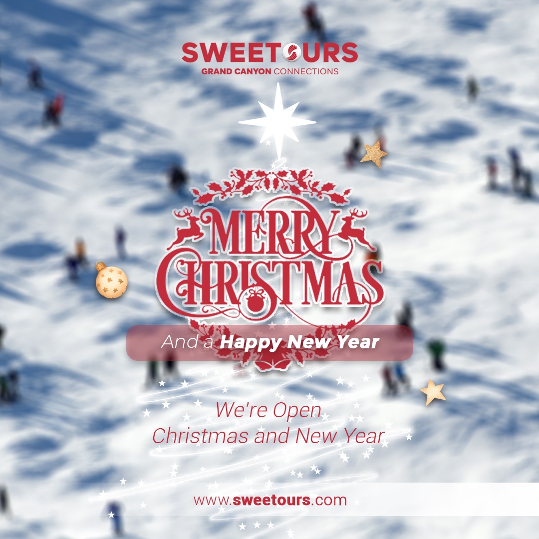 Merry Christmas and Happy New Year from Sweetours!