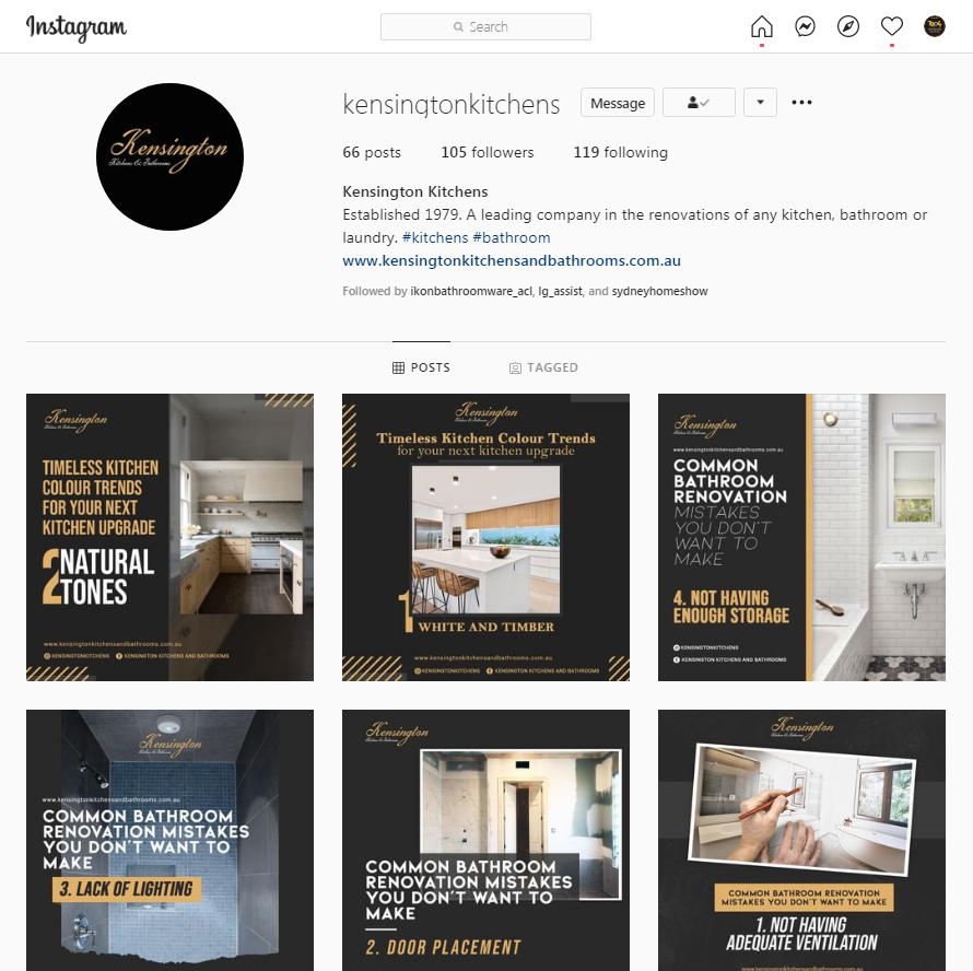 Keningston - Instagram - Top4 Marketing