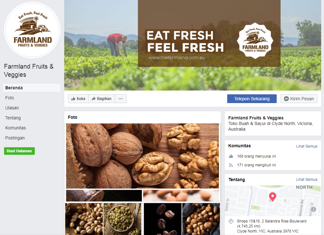 farmland facebook - Top4 Marketing