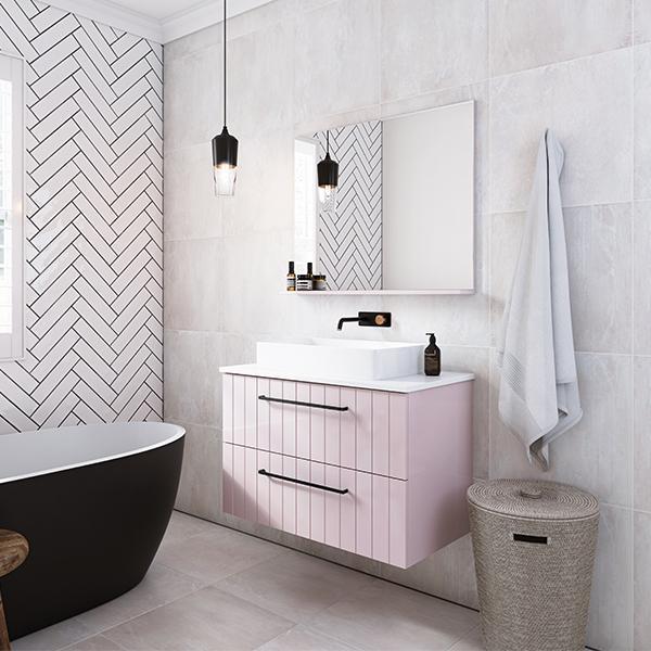 timberline henley 900 mm vanity pastel colour ideal bathroom centre