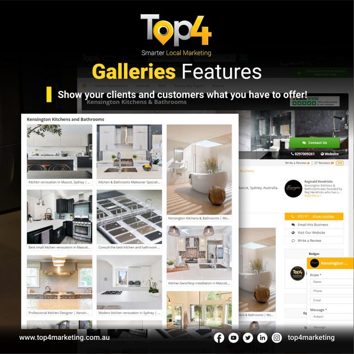 Top4 Galleries Features
