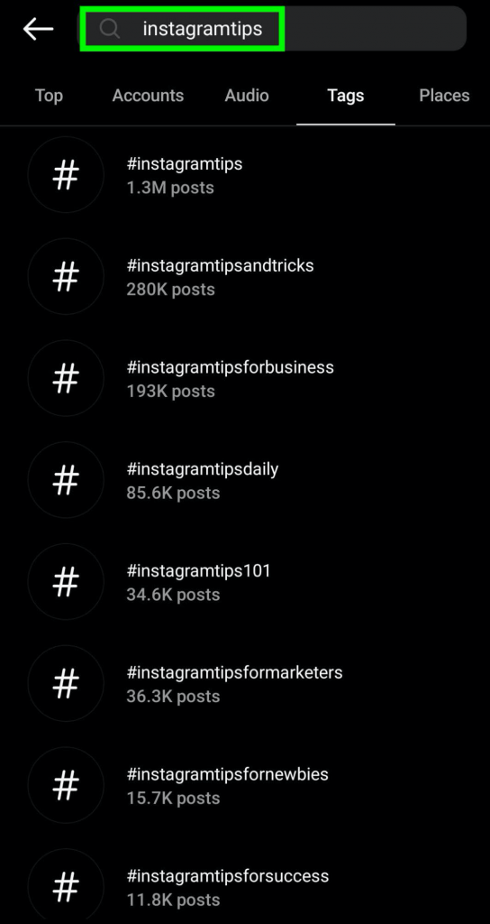 Research Instagram Hastags in Instagram Marketing Strategy