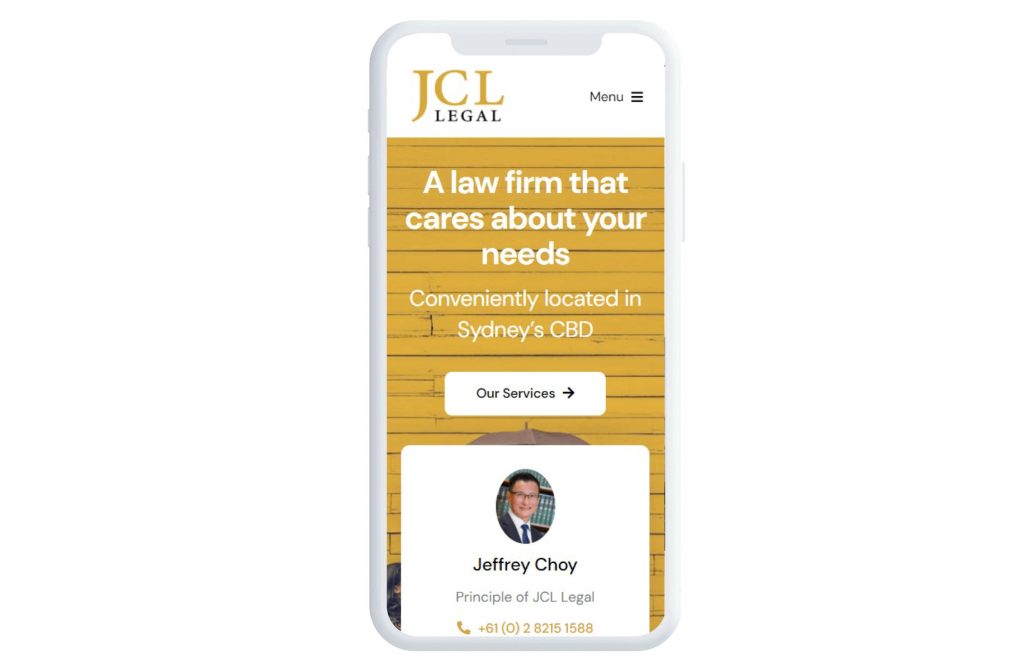 Law Firm Website - Mobile Friendly