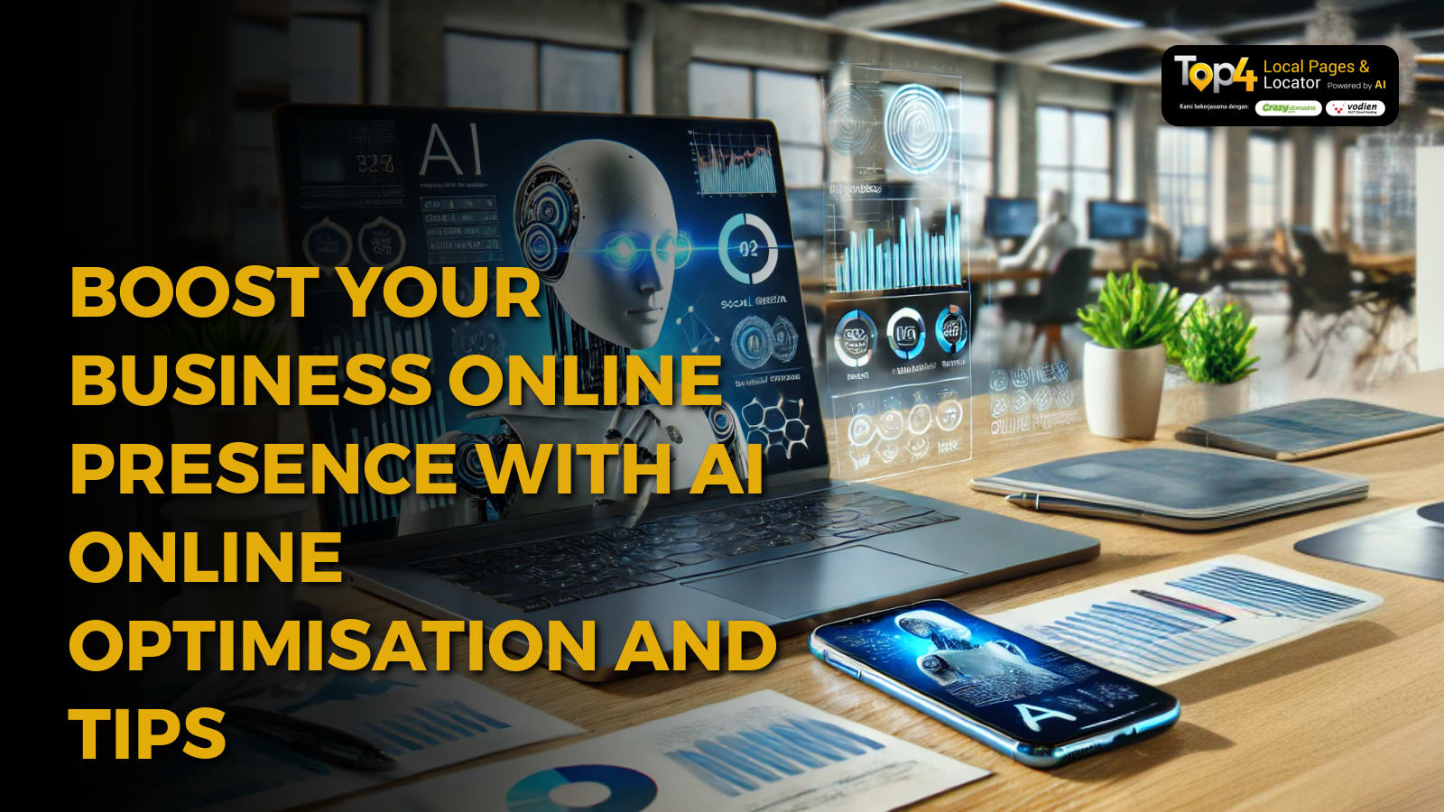 Boost Your Business Online Presence with AI Online Optimisation and Tips