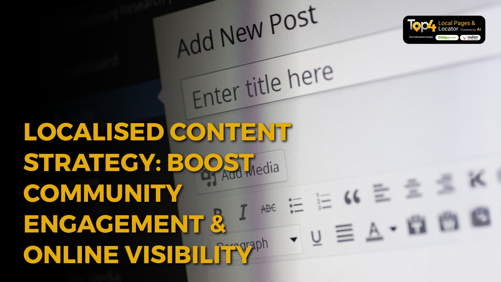 Localised Content Strategy: Boost Community Engagement & Online Visibility