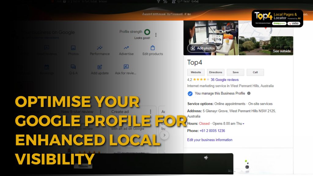 Optimise Your Google Profile for Enhanced Local Visibility