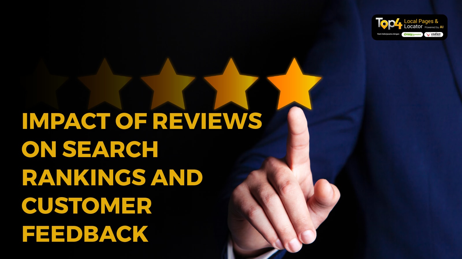 Impact of Reviews on Search Rankings and Customer Feedback