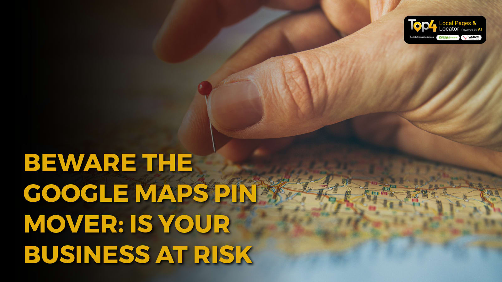 Beware the Google Maps Pin Mover: Is Your Business at Risk?