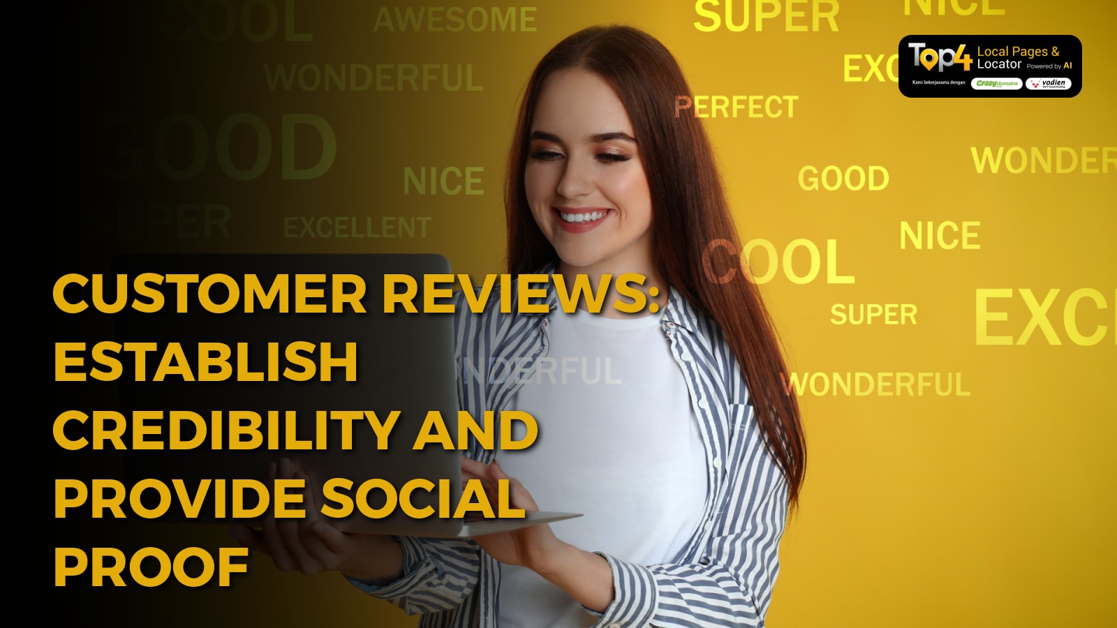 Customer Reviews: Establish Credibility and Provide Social Proof